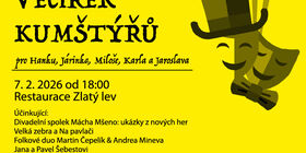 Večírek kumštýřů 2026