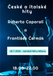 Hudební večer s českými a italskými hity
