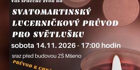 Svatomartinský průvod 2026