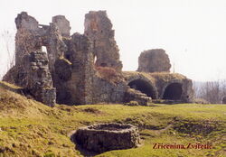 The ruin of Zvířetice