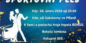 Sportovní ples 28.2.2026