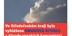 Vyhlášení smogové situace ve Středočeském kraji