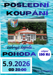 Poslední koupání 2026