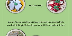 Prodejní výstava v domově seniorů Mšeno 