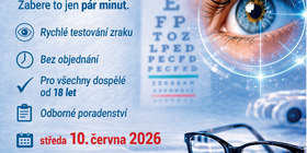 Bezplatné měření zraku 10.6.2026 - radnice ve Mšeně