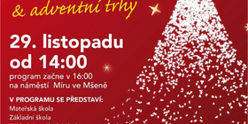 Rozsvícení vánočního stromu