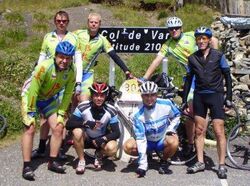 Mšenští cyklisté  po stopách Tour 