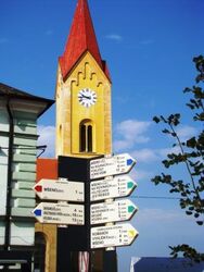 Turistická orientace na náměstí Míru