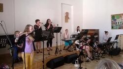 Koncert populární hudby na mšenské radnici
