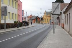 Zrekonstruovaná Boleslavská ulice